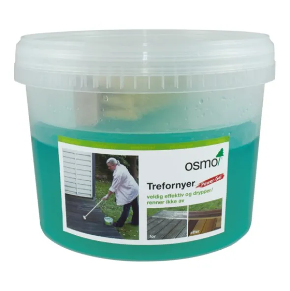 Osmo Tre Fornyer Power Gel Utvending Rens til Treverk 2,5 l
