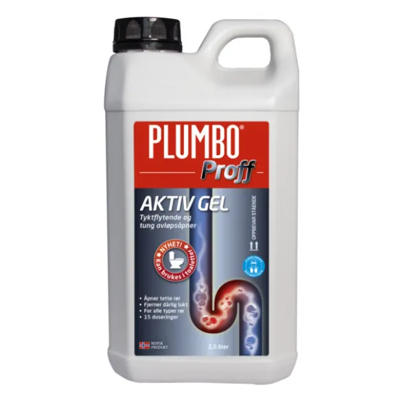 Plumbo Avløpsåpner Proff - 2,5 l