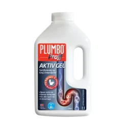 Plumbo Proff Aktiv Gel Avløpsåpner 1200 gr