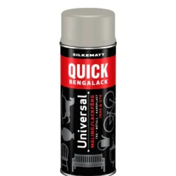Quick Bengalack Spray Riddergrå Silkematt 400ml