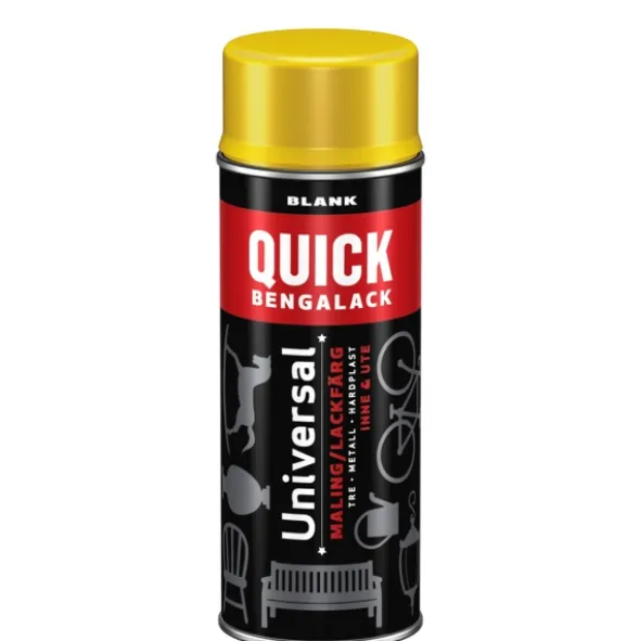Quick Bengalack Spray Signalgul Blank 400ml