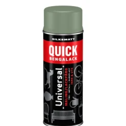 Quick Bengalack Spray Varmgrønn Silkematt 400ml