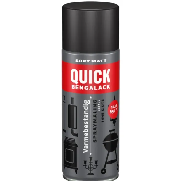 Quick Bengalack Varmebestandig 400 ml