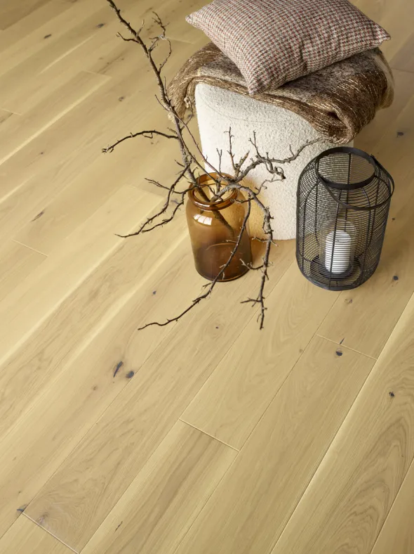 Saga Exclusive Limestone Oak Parkett