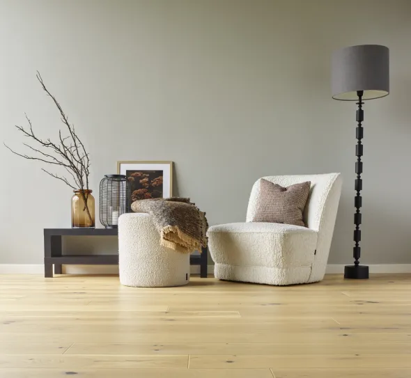 Saga Exclusive Limestone Oak Parkett