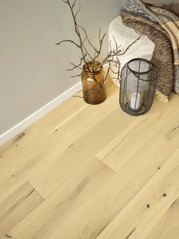 Saga Exclusive Limestone Oak Parkett