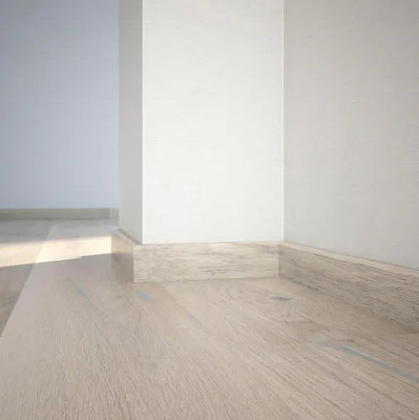Saga Fotlist Glatt Eik Pearl/Cream 16x60x2200mm