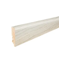 Saga Fotlist Glatt Eik Pearl/Cream 16x60x2200mm