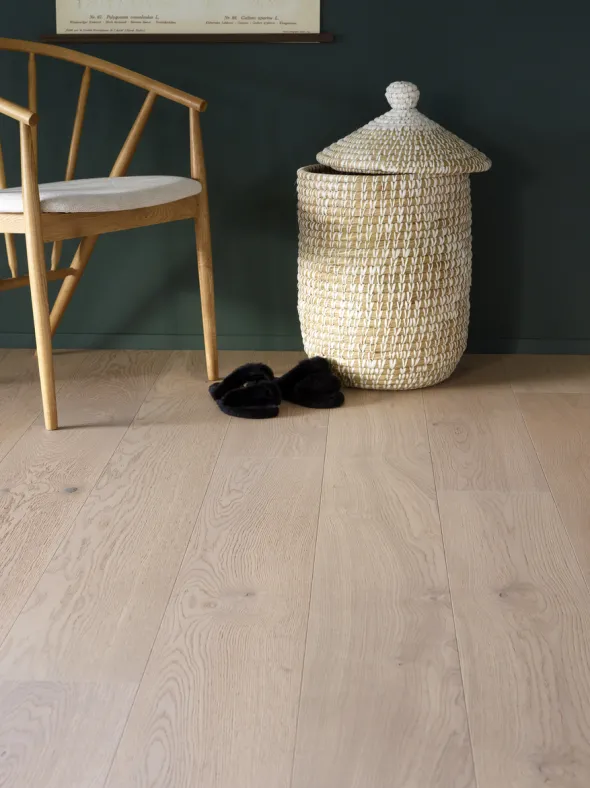 Saga Hardwood Pure Oksøy Herdet Tregulv