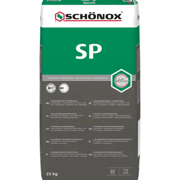 Schønox Avrettingsmasse Gulvsparkel SP 25kg