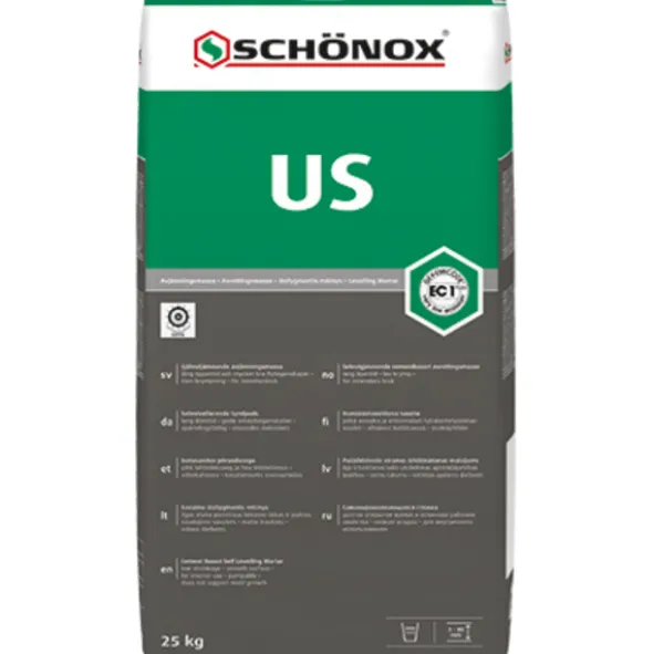 Schønox Avrettingsmasse Gulvsparkel US 25kg