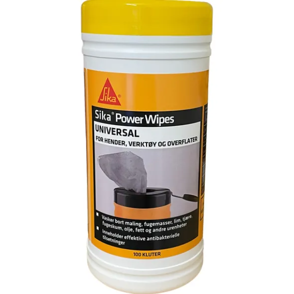 Sika Håndrens Wipes - 100 stk