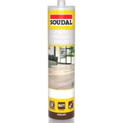 Soudal Parkettkitt Akryl Lys Grå 300 ml