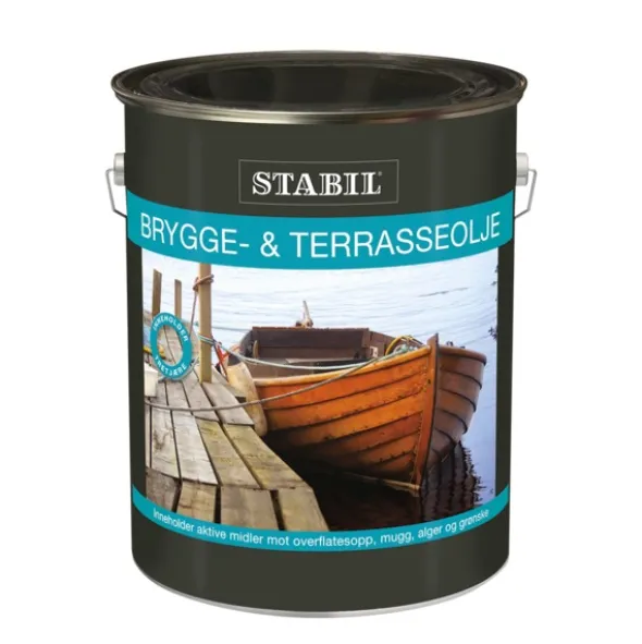 Stabil Bygge- og Terrasseolje - 9 l
