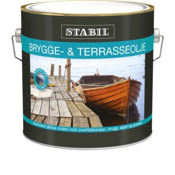 Stabil Bygge- og Terrasseolje - 2,7 l