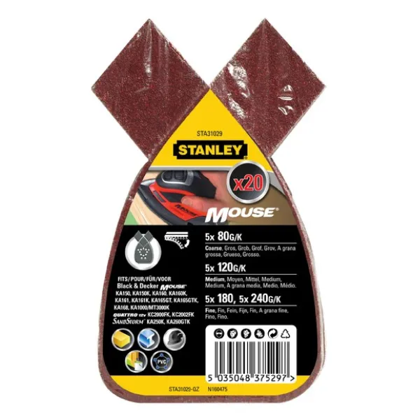 Stanley Slipepapir Mouse Assortert
