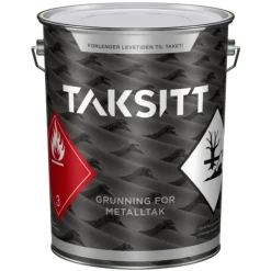 Taksitt Grunning For Metalltak 10 l