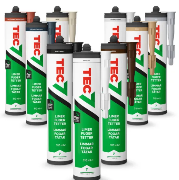 Tec7 Lim / Tett / Fugemasse Hvit 310 ml