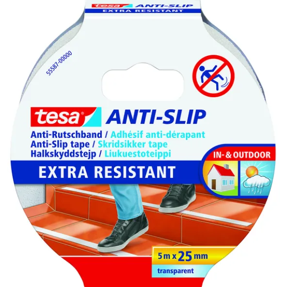 Tesa Antiskli Tape Transparent 25 mm x 5 m