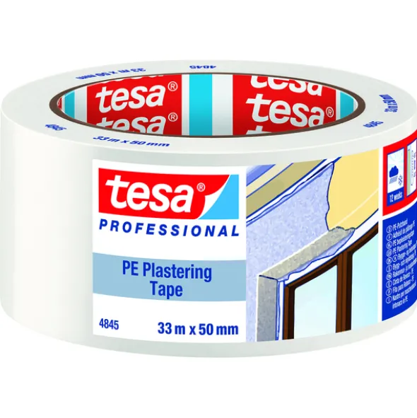 Tesa Byggtape Hvit - 50 mm x 33 m