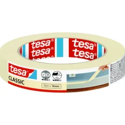 Tesa Classic Maskeringstape - Beige 19 mm x 50 m