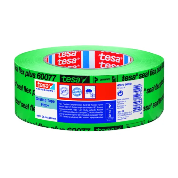 Tesa Dampsperre Flex+ - 50 mm x 25 m