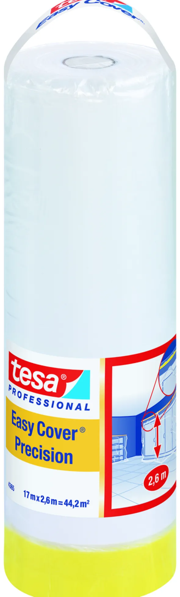 Tesa Dekkfolie Easycover 2,6x17 m