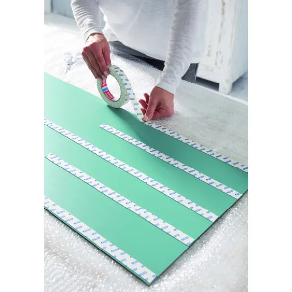 Tesa Dobbelsidigtape Speil Hvit 19 mm x 5 m