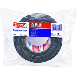 Tesa Duct Tape Matt Sort 50mX50mm