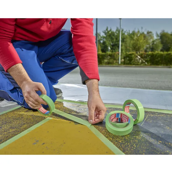 Tesa Lerretstape Allround - Grønn 25 m x 50 mm