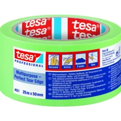 Tesa Lerretstape Allround - Grønn 25 m x 50 mm