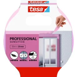 Tesa Malertape Sensitiv - 25 m x 25 mm