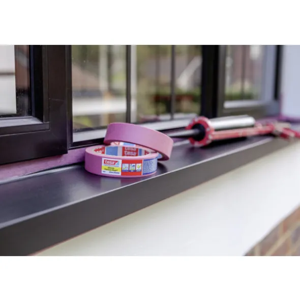 Tesa Malertape Silikon Rosa 25m
