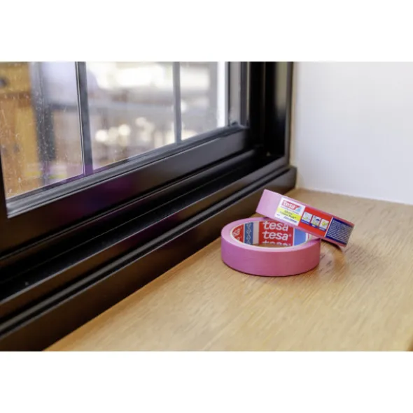 Tesa Malertape Silikon Rosa 25m
