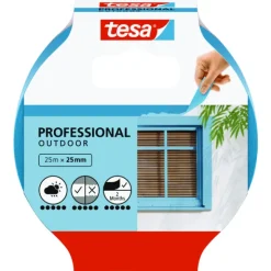 Tesa Malertape Utvendig - Blå 25 mm x 25 m