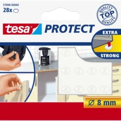 Tesa Silikonknott - Transparent ø8 mm