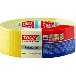 Tesa Tekstiltape 4662 Gul 48 mm x 50 m