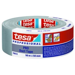 Tesa Tekstiltape Pro Sølvgrå 50 mm x 50m