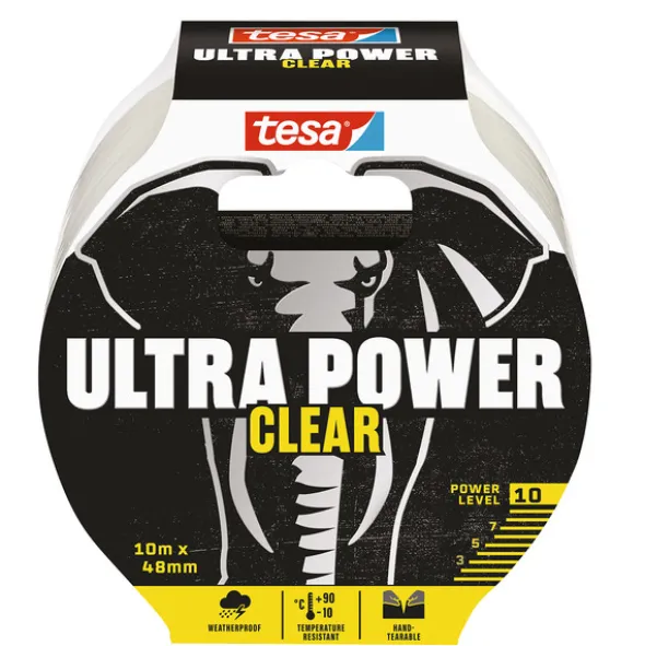 Tesa Ultra Power Transparent - 48 mm x 10 m