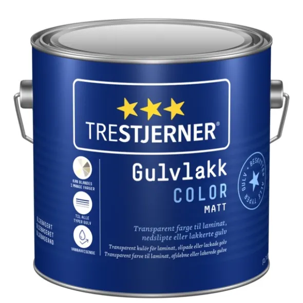 Trestjerner Gulvlakk Color