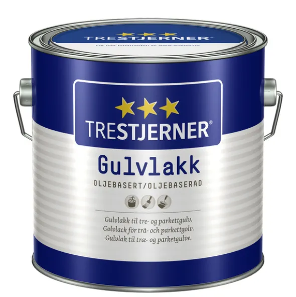 Trestjerner Gulvlakk Oljebasert Blank