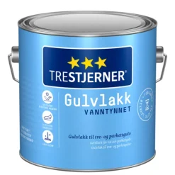 Trestjerner Gulvlakk Silkematt