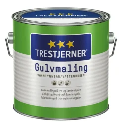 Trestjerner Gulvmaling Blank