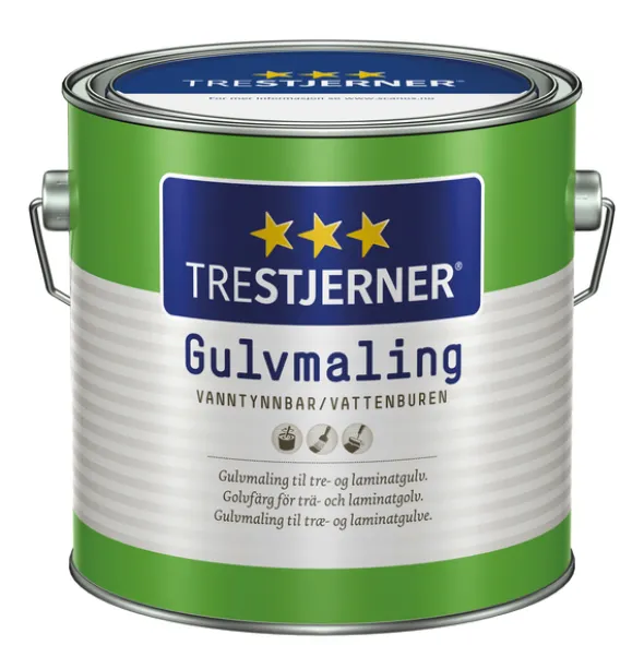 Trestjerner Gulvmaling Blank