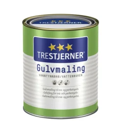Trestjerner Gulvmaling Halvblank