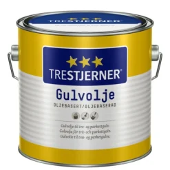 Trestjerner Gulvolje