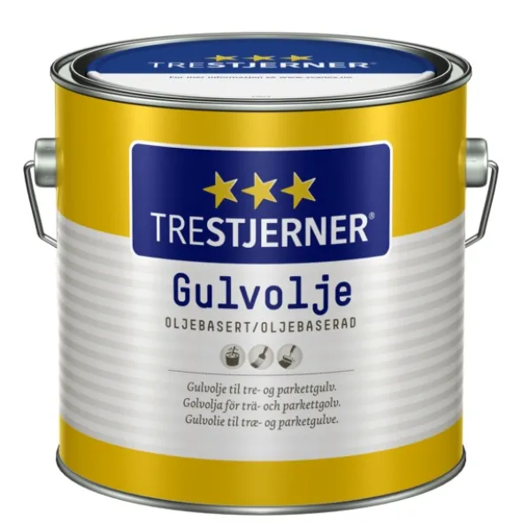 Trestjerner Gulvolje