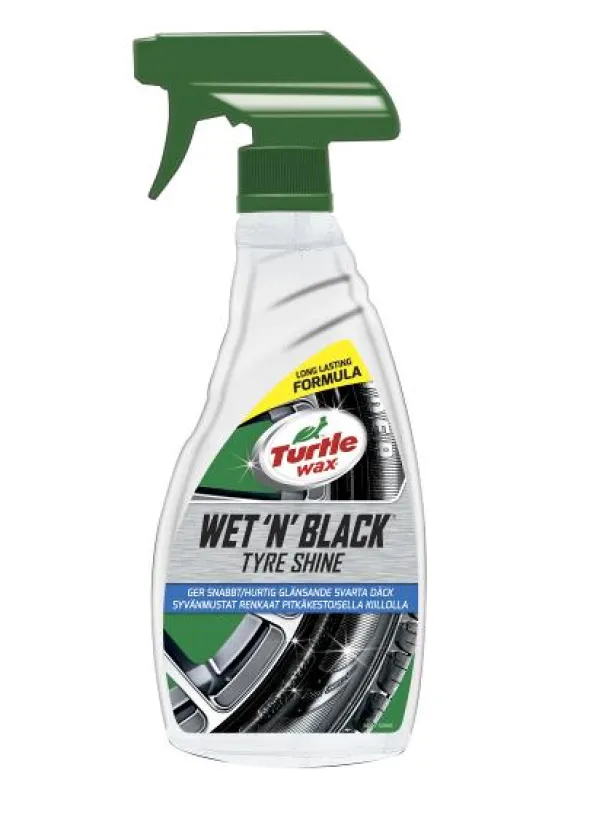 Turtle Wax Gummifornyer - Sort 500 ml