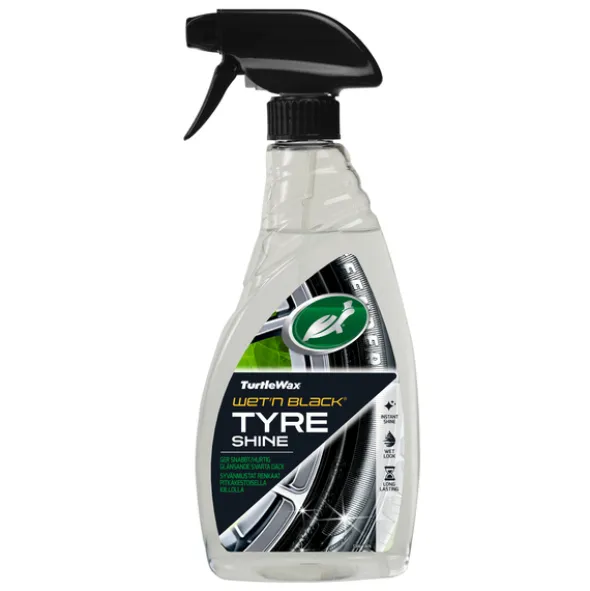 Turtle Wax Gummifornyer - Sort 500 ml