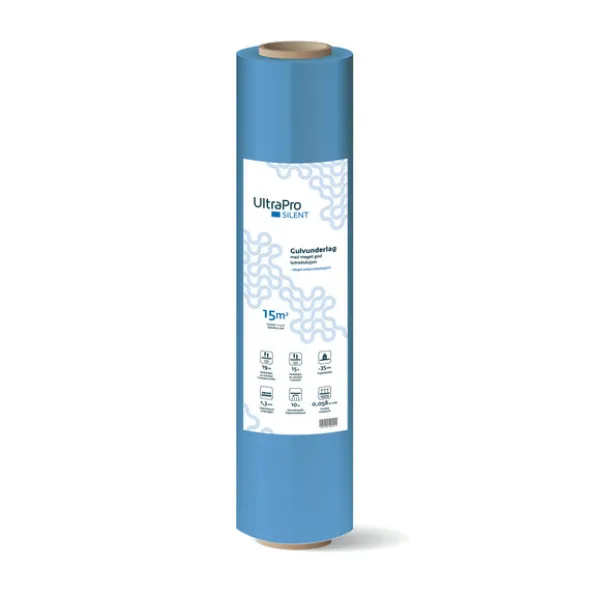 UltraPro Gulvunderlag Silent uten fuktsperre